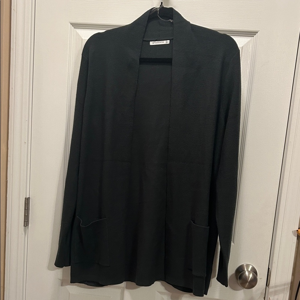 Staccato Women's Dark Green Cardigan